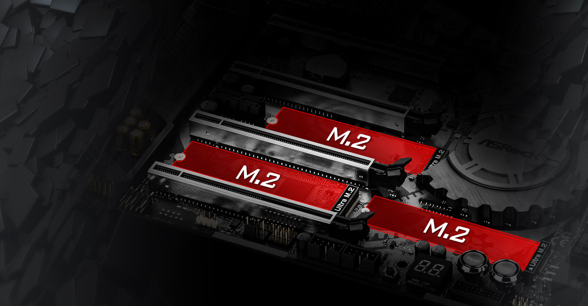 M.2 x 3 (Gen3x4 / SATA3)